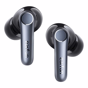 Belaidės ausinės TWS EarFun Air Pro 4, ANC (juodos)