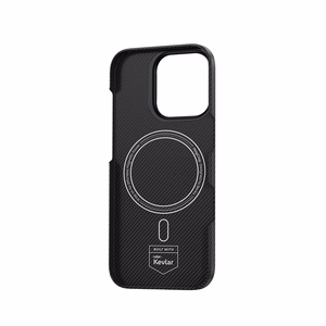 Benks Magnetinis Apsauginis Air Kevlar Dėklas telefonui su PC rėmu 600D (E065) skirtas iPhone 16 Pro juodas