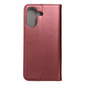 SMART MAGNETO knyginis dėklas telefonui XIAOMI XIAOMI Redmi 13C 4G / 13C 5G / POCO C65 burgundiškas