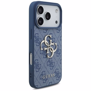 GUESS dėklas, skirtas IPHONE 18 Pro/17 Pro (4G Big Logo) (spalva: ruda)