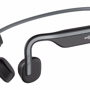SHOKZ OpenMove belaidės ausinės ant kaklo sportui Bluetooth pilkos