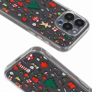 TEL PROTECT Kalėdinis skaidrus dėklas telefonui iPhone 11 Dizainas 2
