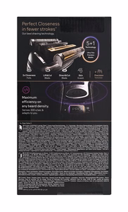 Braun Series 9 Pro+ 9615S – tinklelinė barzdaskutė, juoda / pilka