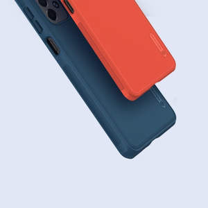 Nillkin Super Frosted Shield Pro patvarus dėklas Samsung Galaxy A73 žalias