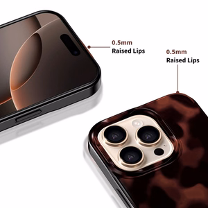 Tech-Protect Lamano Magnetinis dėklas telefonui iPhone 16 Pro - juodas ir raudonas