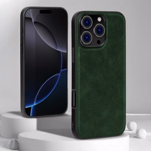 Dėklas X-Level "Earl III Collection" skirtas Apple iPhone 16 Pro Max tamsiai žalias