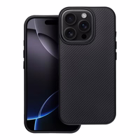 Carbon Elite Magnetinis dėklas telefonui suderinamas su MagSafe IPHONE 16 PRO juodas