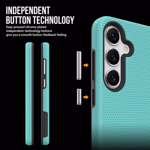 Dėklas Perfectionists Triangle Case Samsung S921 S24/S931 S25 žalias