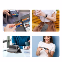 Dux Ducis Lawa odinis dėklas iPhone 16 Pro Max su nuimama magnetine pinigine - pilkas