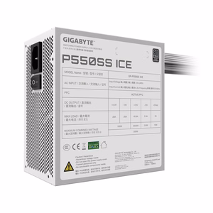 Gigabyte GP-P550SS ICE maitinimo blokas, 550W, 80 Plus Silver