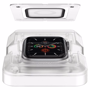 Spigen ProFlex EZ Fit Hibridinis stiklas Apple Watch 4/5/6/SE (44mm)
