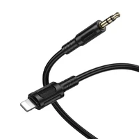 Borofone Cable AUX BL25 Nice - Lightning to jack 3,5mm - 1 metre black