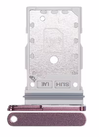 SIM kortelės laikiklis Samsung S908 S22 Ultra Dual Burgundy originalus (service pack)