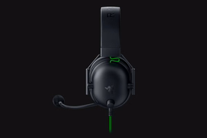 Razer Blackshark V2 X ausinės laidinės ant galvos žaidimų juodos, žalios