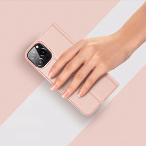 Dux Ducis Skin Pro knygos tipo dėklas telefonui iPhone 13 Pro Max mėlynas