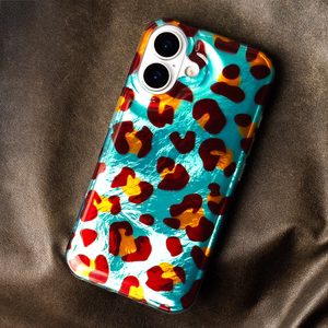 Animal Print dėklas for iPhone 16 6,1" Crazy Cheetah