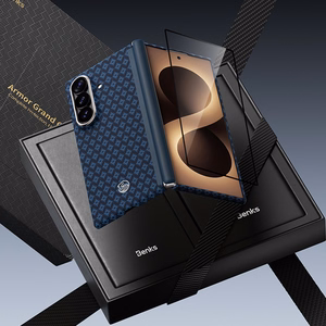 Benks Magnetic Armor Grid Air Grand Combo dėklas Samsung Galaxy Z Fold 8 Ultra, mėlynas (C.K.FL.SA.BE.S051)
