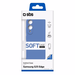 SBS Instinct dėklas Samsung Galaxy S25 Edge - mėlynas