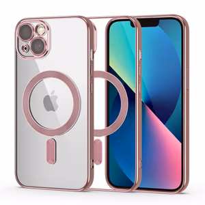 Tech-Protect MagShine Line MagSafe iPhone 13 dėklas - rožinė