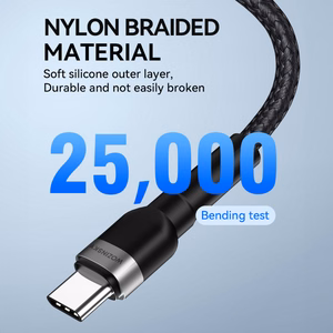 Wozinsky WNBCL1 кабель Lightning USB-C PD 30W 1м - чёрный