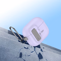 Tech-Protect Slim Hook dėklas AirPods 4 - violetinis