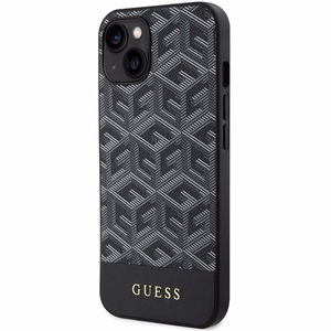 Guess GCube Juostelės Magnetinis dėklas telefonui iPhone 15 / 14 / 13 - juoda