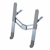 Sulankstomas nešiojamo kompiuterio stovas Borofone BH117 pilkas