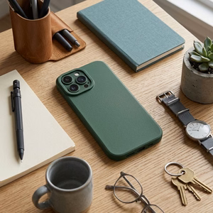 Case for iPhone 12 Matt 2.0 dark green