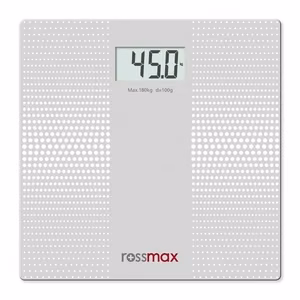 Rossmax WB101 stiklinės asmeninės svarstyklės - itin plonos / elektroninės