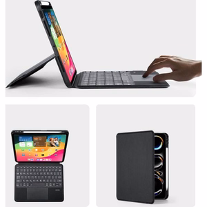 Dux Ducis DK Series belaidė Bluetooth klaviatūra skirta Apple iPad Pro 13 M4 (2024) juoda