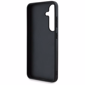 Guess didelis 4G logotipo dėklas Samsung Galaxy S25 rudas