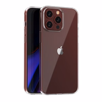 iPhone 15 Pro Max dėklas iš Ultra Clear serijos skaidrios spalvos