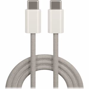 "Maxlife MXUC-06" USB-C - USB-C kabelis 1,0 m 20W pilkas nailonas