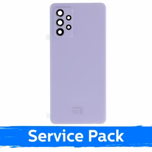 Galinis dangtelis, suderinamas su Samsung A725 A72 / Nuostabus violetinis / (Service Pack)