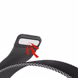 Magnetic Strap Apple Watch 38/40mm Magnetinis Dirželis Apple Watch Apyrankė - raudona