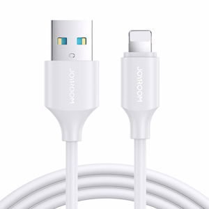 Joyroom Long-Lasting Series A9 USB-A / Lightning 2.4A kabelis 1m - baltas