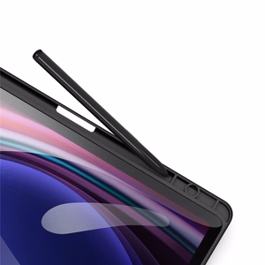 Dėklas Dux Ducis Toby Samsung X520/X526 Tab S10 FE/X710/X716 Tab S9/X510/X516 Tab S9 FE juodas