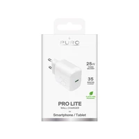 Puro Daily Prolite 25W USB-C Power Delivery įkroviklis - baltas