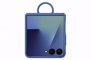 Samsung dėklas su žiedu Samsung Galaxy Z Flip7 - mėlynas
