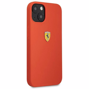 Ferrari FESSIHCP13SRE iPhone 13 mini 5.4" красный/красный жёсткий чехол Silicone