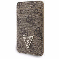 Guess triangle MagSafe piniginės ir dirželio rinkinys rudas