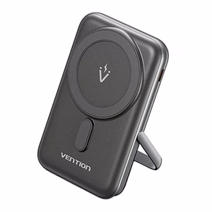 Vention 10000mAh 20W - magnetinis išorinis akumuliatorius (juodas)