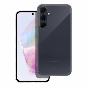 FORCELL F-PROTECT Ilgalaikis plonas dėklas SAMSUNG A35 - skaidrus