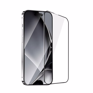 Apsauginis stiklas su metaliniu rėmeliu Samsung Galaxy A06 4G / 5G juodas rėmelis