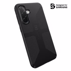 Speck ImpactHero Grip case for Samsung Galaxy A36 5G, Black/Shadow