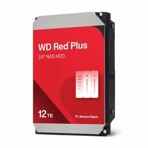 Western Digital Red Plus WD120EFGX vidinis kietasis diskas 12 TB 7200 RPM 512 MB 3.5" „Serial ATA III“