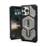 UAG Monarch Pro dėklas su Magnetine funkcija iPhone 16 Pro Max - titano