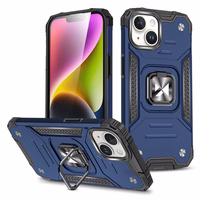 Wozinsky Ring Armor dėklas iPhone 15 Plus telefonui - mėlynas