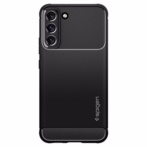 Spigen Rugged Armor dėklas telefonui Samsung Galaxy S22 - Matinis juodas