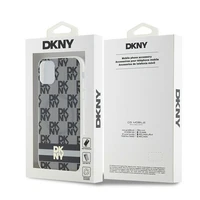 DKNY IML languoto Mono rašto ir spausdintų juostų magnetinis dėklas telefonui iPhone 11 / Xr - juodas